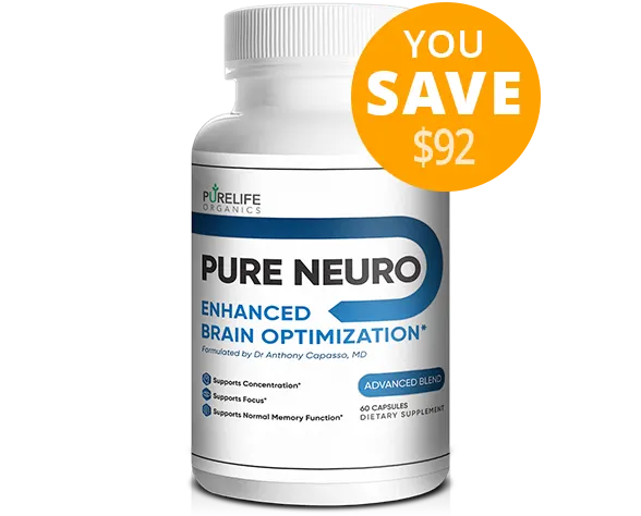 pure neuro brain health support